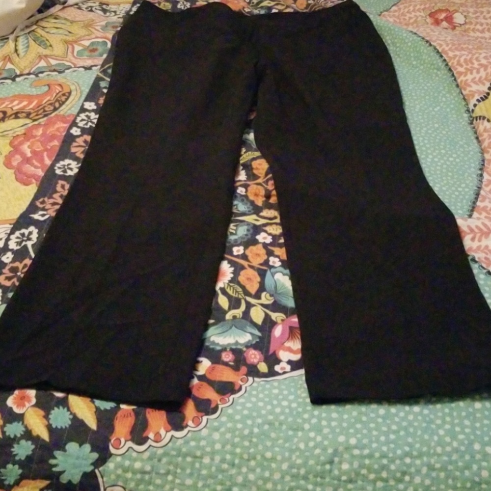Worthington Size 20w perfect trousers black pants